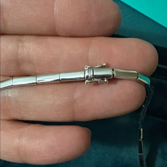 EFFY watercolors sapphire necklace in box - Picture 3 of 8